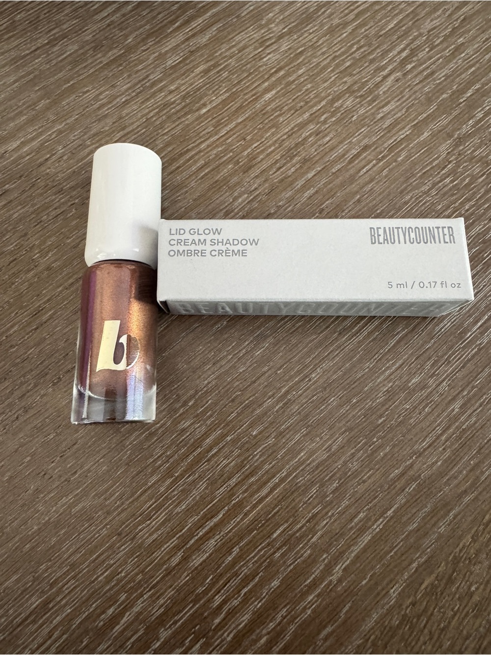Beautycounter Full-Size Lid Glow Cream Shadow in Ember. NIB.